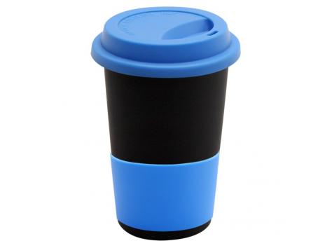 Кружка Magic To Go, черный/светло-синий