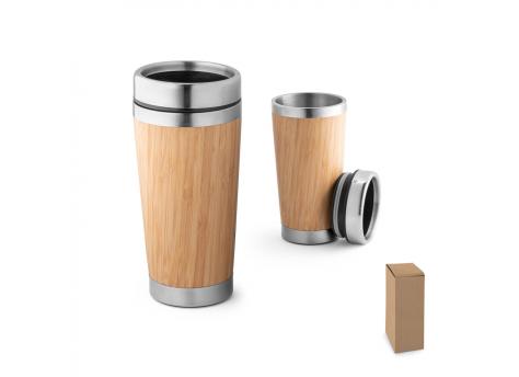 PIETRO. Бамбуковая термокружка 500 мл NTEU20-251588