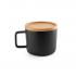 FANGIO. Керамическая кружка 250 мл с крышкой и бамбуковым дном NTEU20-251583
