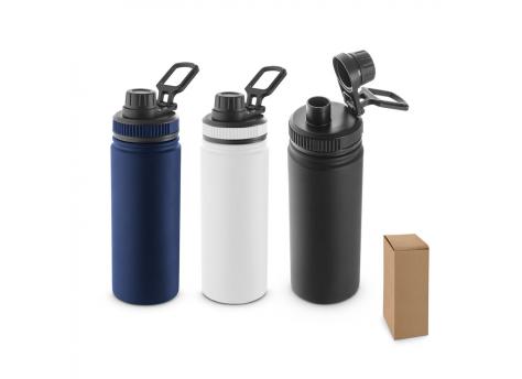 FEDERER. Бутылка из 90% переработанного алюминия с крышкой из PP NTEU20-524442