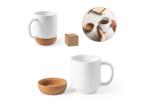 RORY SUB. Керамическая кружка с пробковым дном 410 мл NTEU20-524445