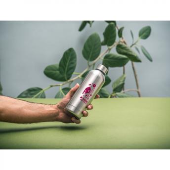 ODIN METTALIC. Бутылка из 90% переработанной нержавеющей стали 550 мл NTEU20-560088