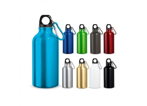 Алюминиевая спортивная бутылка с карабином NTEU20-111132