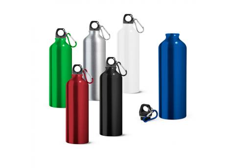 Алюминиевая спортивная бутылка с карабином 750 мл SIDEROT NTEU20-486714