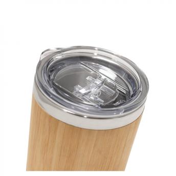 LYCKA. Стакан из бамбука и нержавеющей стали 350 мл NTEU20-524451