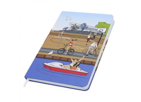 Записная книжка A5 Dziuna Немига в клетку 15 x 21 см