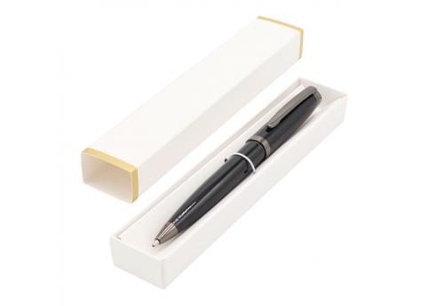 Ручка Betty в коробке Cradle белой с позолотой, чёрная