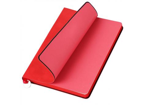 Ежедневник A5 недатированный Impero в мягком переплёте, красный