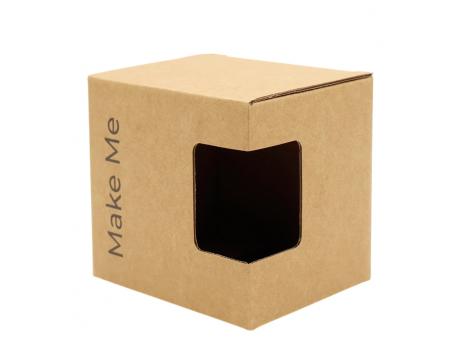 Коробка для кружки Make me, бежевая