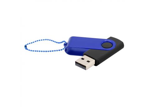 Флешка Designer To Go 2.0 USB 16Gb, черный/синий