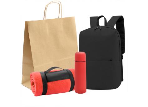 Подарочный набор FOR PICNIC, красный