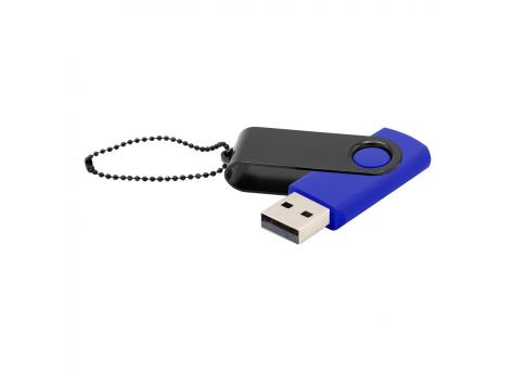 Флешка Designer To Go 2.0 USB 16Gb, синий/черный