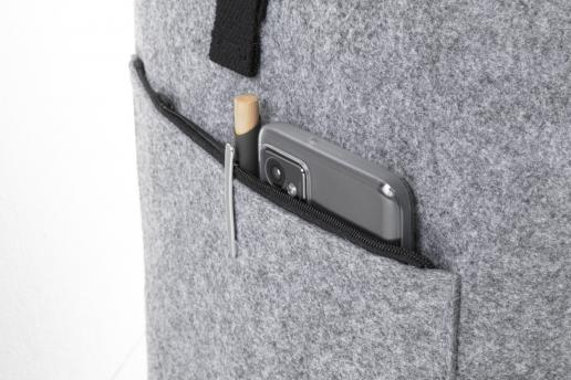 Рюкзак из фетра из переработанных пластиковых бутылок (RPET) NTEU5-567524