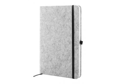 Блокнот из фетра из переработанного пластика (RPET) NTEU5-587246