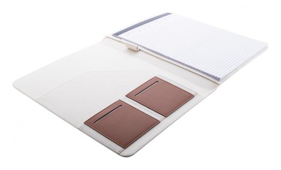 Папка для документов из переработанного холста NTEU5-587179