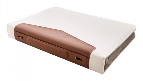 Папка для документов из переработанного холста NTEU5-587180