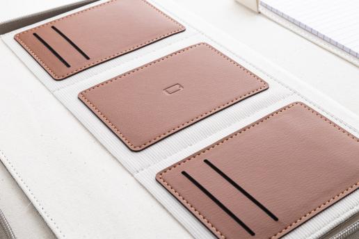 Папка для документов из переработанного холста NTEU5-587180