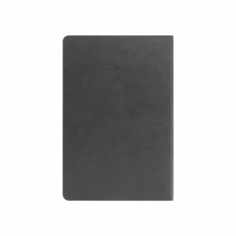 Ежедневник Flexy Ausone A5, темно-серый, недатированный, в гибкой обложке