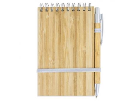 Бамбуковый блокнот + ручка "NATURE" NTEU3-96923