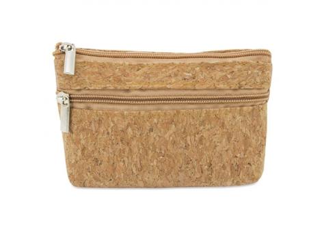 Кошелек из пробки с двойной молнией NATUR NTEU3-96927