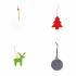 Фигурки, подвески на ёлку Fantasy NTEU10-244921