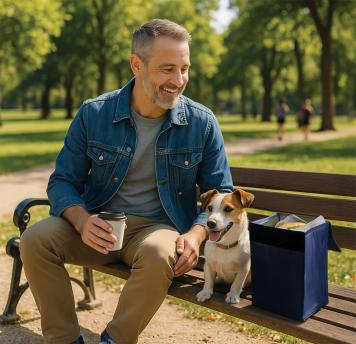 Сумка-холодильник KODIAK, темно-синяя NTEU7-538010