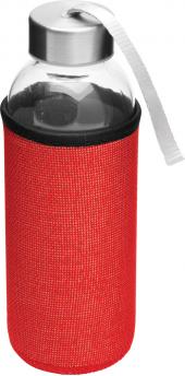 Стеклянная бутылка TAKE JUTY, красная NTEU7-165838