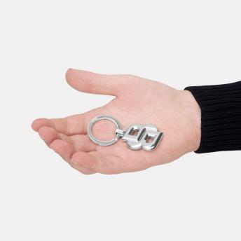 Брелок для ключей Double B с блестящим хромированным покрытием NTEU16-591954