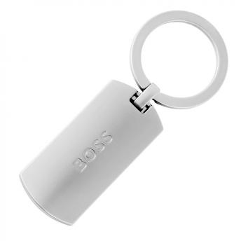 Брелок "Двойной B" с бриллиантами и хромированным покрытием NTEU16-692811