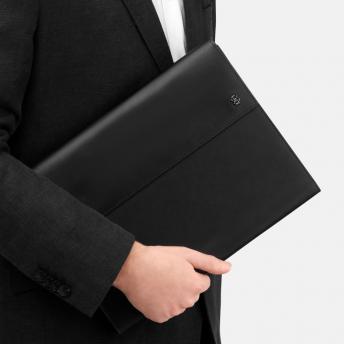 Папка А4 двойная B черная и серая NTEU16-591849