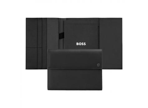 Папка A5 двойная B черная и серебристая NTEU16-591850