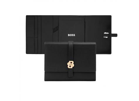 Папка A5 двойная B черная и золотая NTEU16-591851