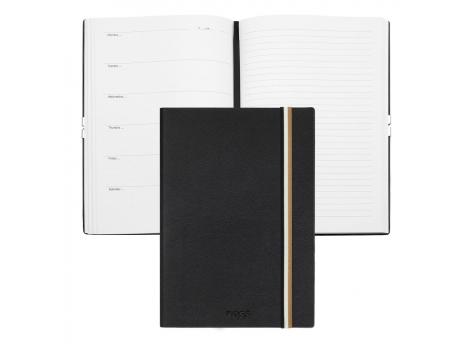 Блокнот A5 Iconic Black Agenda NTEU16-568617