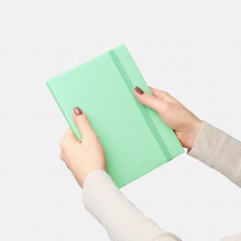 Блокнот A5 Pastel Classic светло-зеленый NTEU16-568609