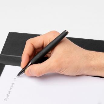 Ручка-роллер Loop Iconic, черная NTEU16-308986