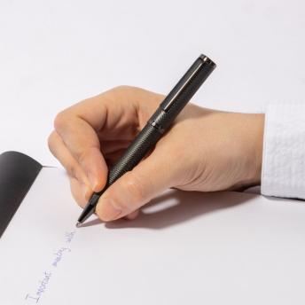 Шариковая ручка Formation Herringbone, темно-серая NTEU16-112237