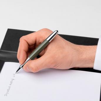 Ручка-роллер Icon, хаки-темно-серая NTEU16-239762