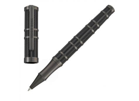 Ручка-роллер Frame Grid, черная-темно-серая NTEU16-591736