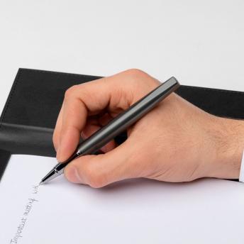 Ручка-роллер Corium, черная NTEU16-309024