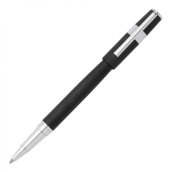 Ручка-роллер Gear Pinstripe, черный-хром NTEU16-186325