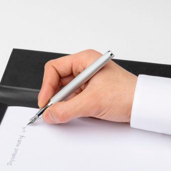 Перьевая ручка Loop Diamond, хромовая NTEU16-308997