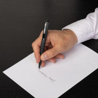 Шариковая ручка Contour Brushed, черная NTEU16-186287