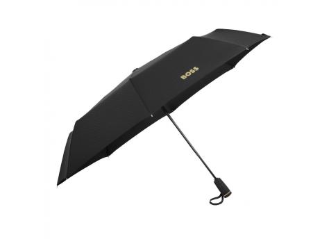 Карманный зонт Double B черный и золотой NTEU16-591936