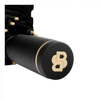 Карманный зонт Double B черный и золотой NTEU16-591936