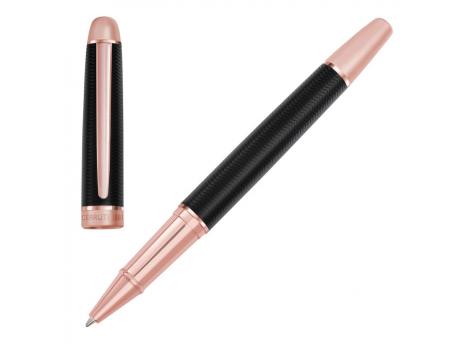 Ручка-роллер Holborn черная и розовое золото NTEU16-591744
