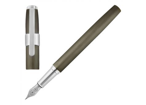 Перьевая ручка Block Brushed Gun NTEU16-309043