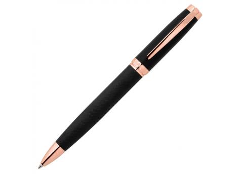 Ручка шариковая Myth черная с розовым золотом NTEU16-112197