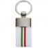 Брелок для ключей с итальянским флагом белого цвета  NTEU3-96987