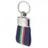 Брелок для ключей с ремнем итальянский флаг темно-синий цвет "KIRK" NTEU3-96988