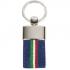 Брелок для ключей с ремнем итальянский флаг темно-синий цвет "KIRK" NTEU3-96988